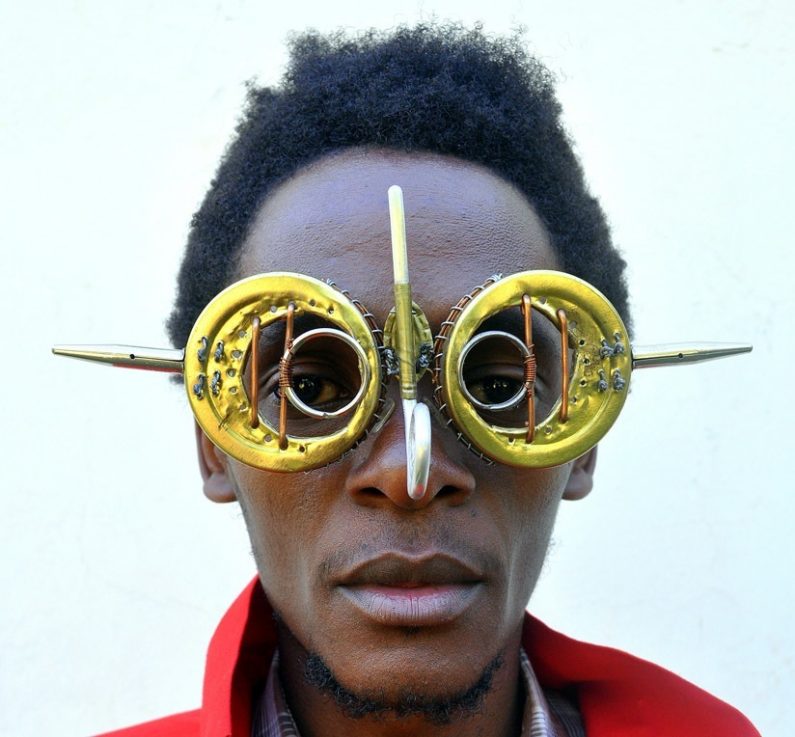 Kenyan Artist Digs Through Trash to Create Dazzling Sculptural Eyewear