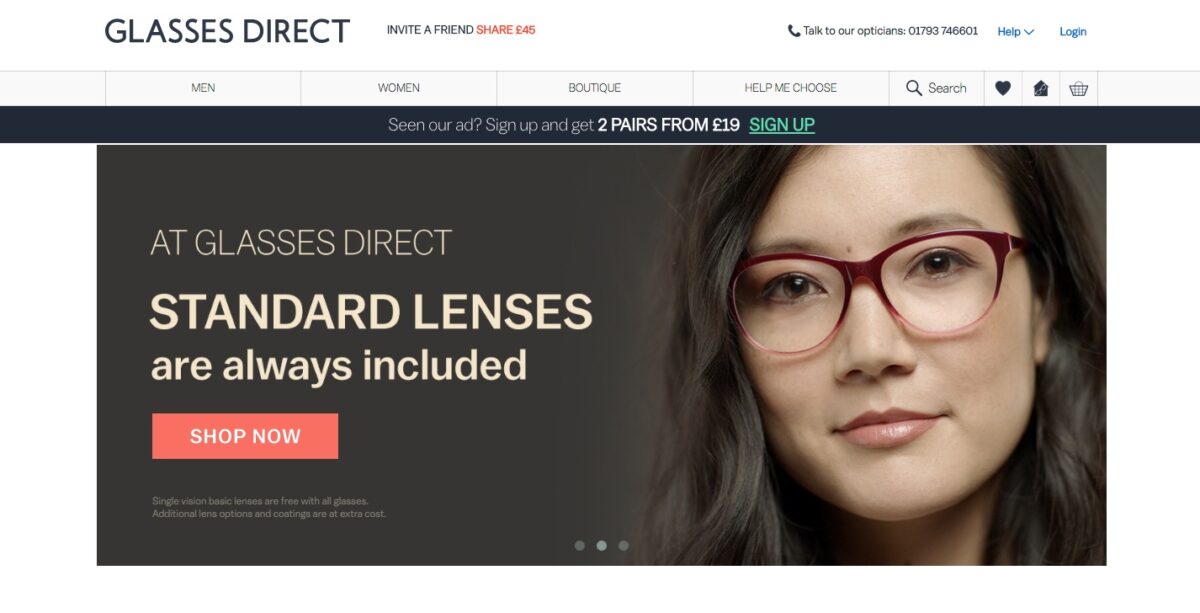 online prescription glasses websites