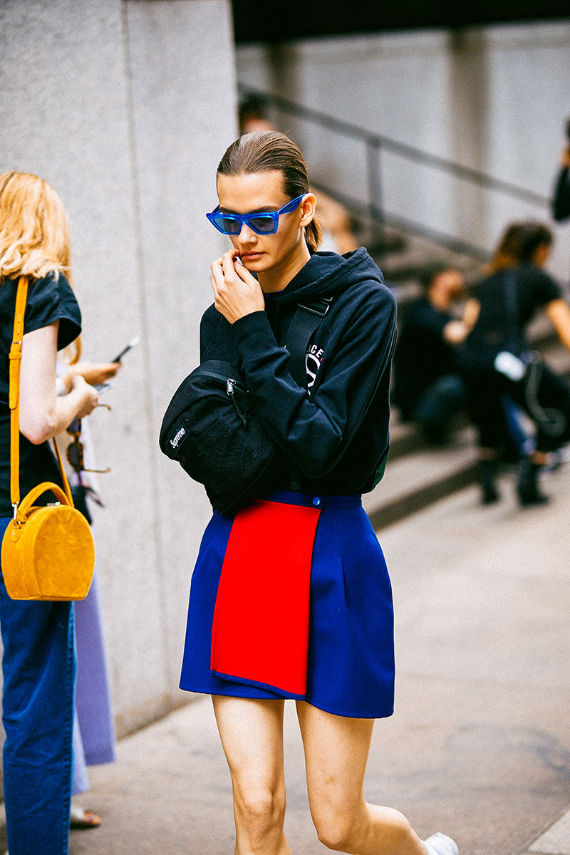 Eyeglasses Street Style Spotted at NYFW Spring 2018